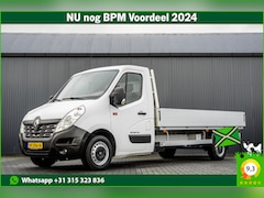 Renault Master - 2.3 dCi Open laadbak | 164 PK | 3.90M laadlengte | Cruise | Airco | Trekhaak