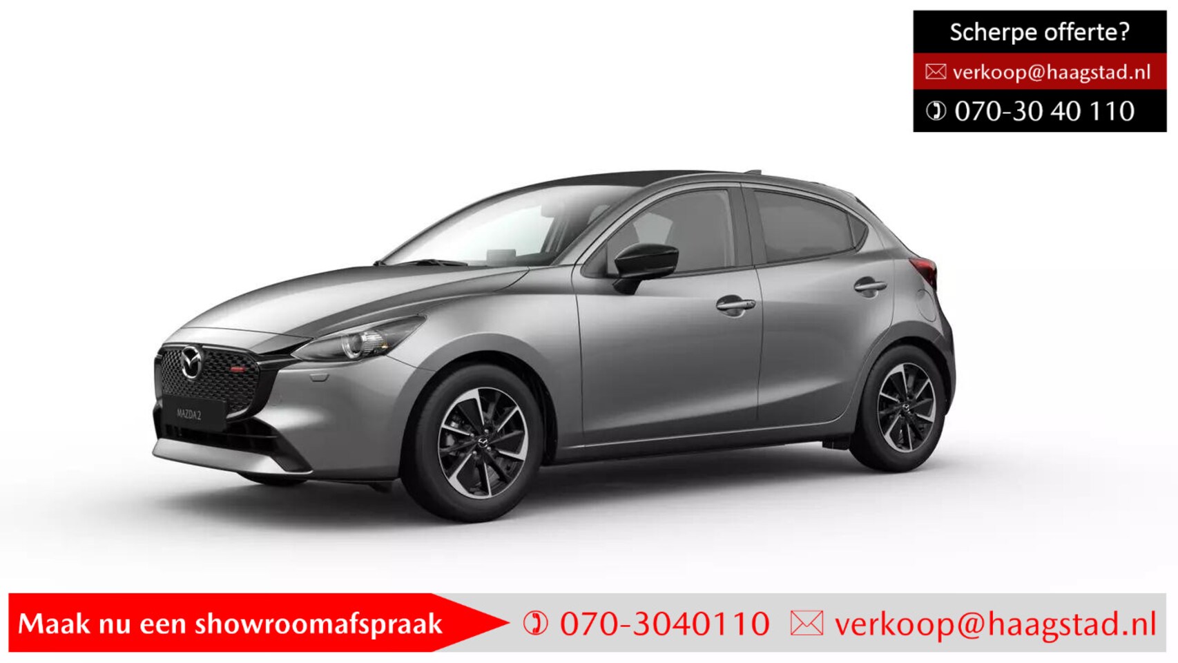 Mazda 2 - 1.5 e-SkyActiv-G 90 Homura Aka Haagstad netto deal! (huidige nieuwprijs €30.740) - AutoWereld.nl