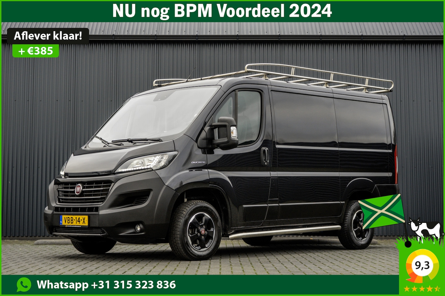 Fiat Ducato - 2.3 MultiJet L1H1 | Euro 6 | 131 PK | Cruise | Climate | Imperiaal | Camera | LED - AutoWereld.nl