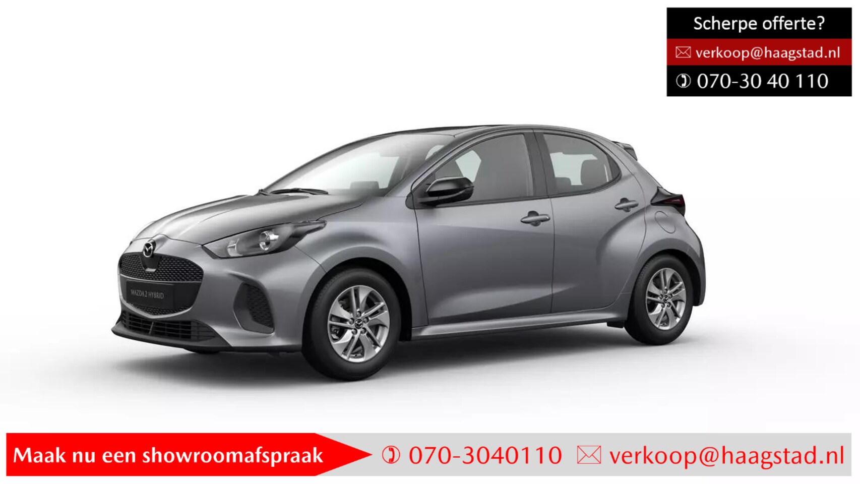 Mazda 2 Hybrid - 1.5 Centre-line Haagstad netto deal! (huidige nieuwprijs €28.990) - AutoWereld.nl