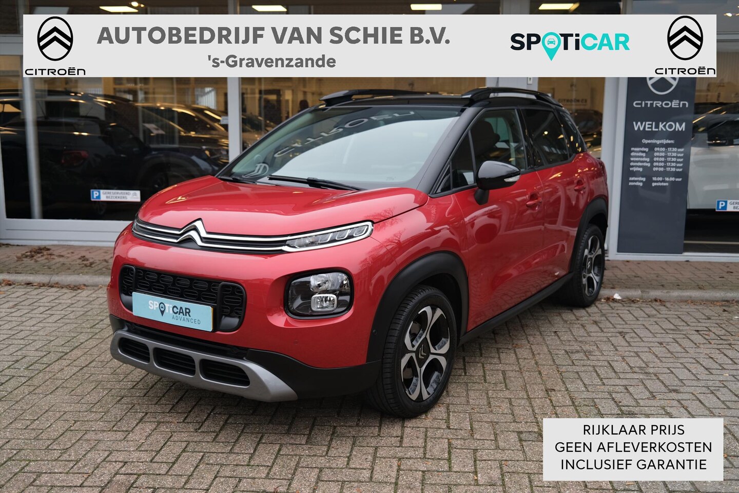 Citroën C3 Aircross - PT 110 Shine Navi | Armsteun | Camera | Parkeersensoren V & A - AutoWereld.nl