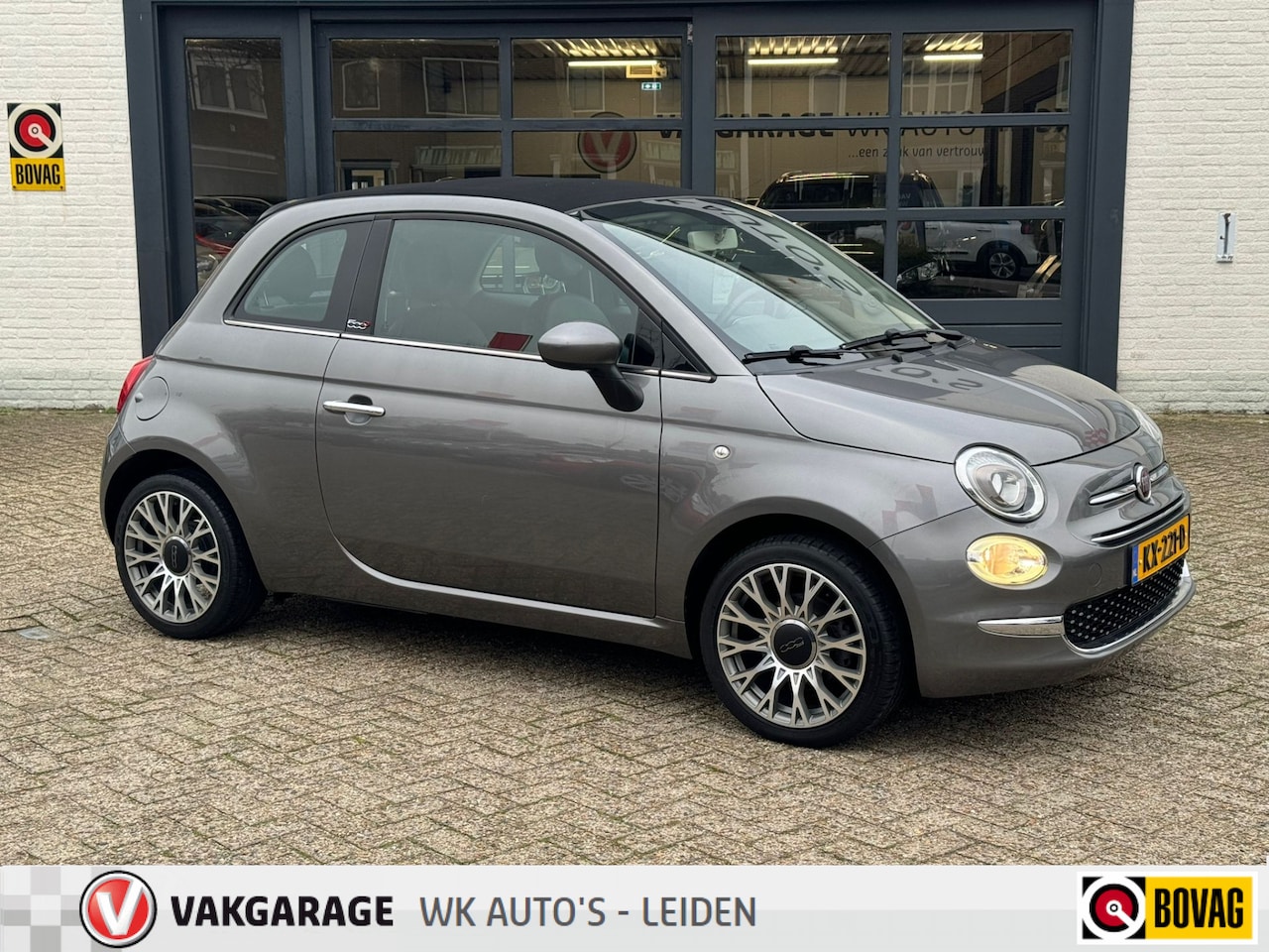 Fiat 500 C - 0.9 TwinAir Turbo Lounge - Cabrio - NAVI - AutoWereld.nl