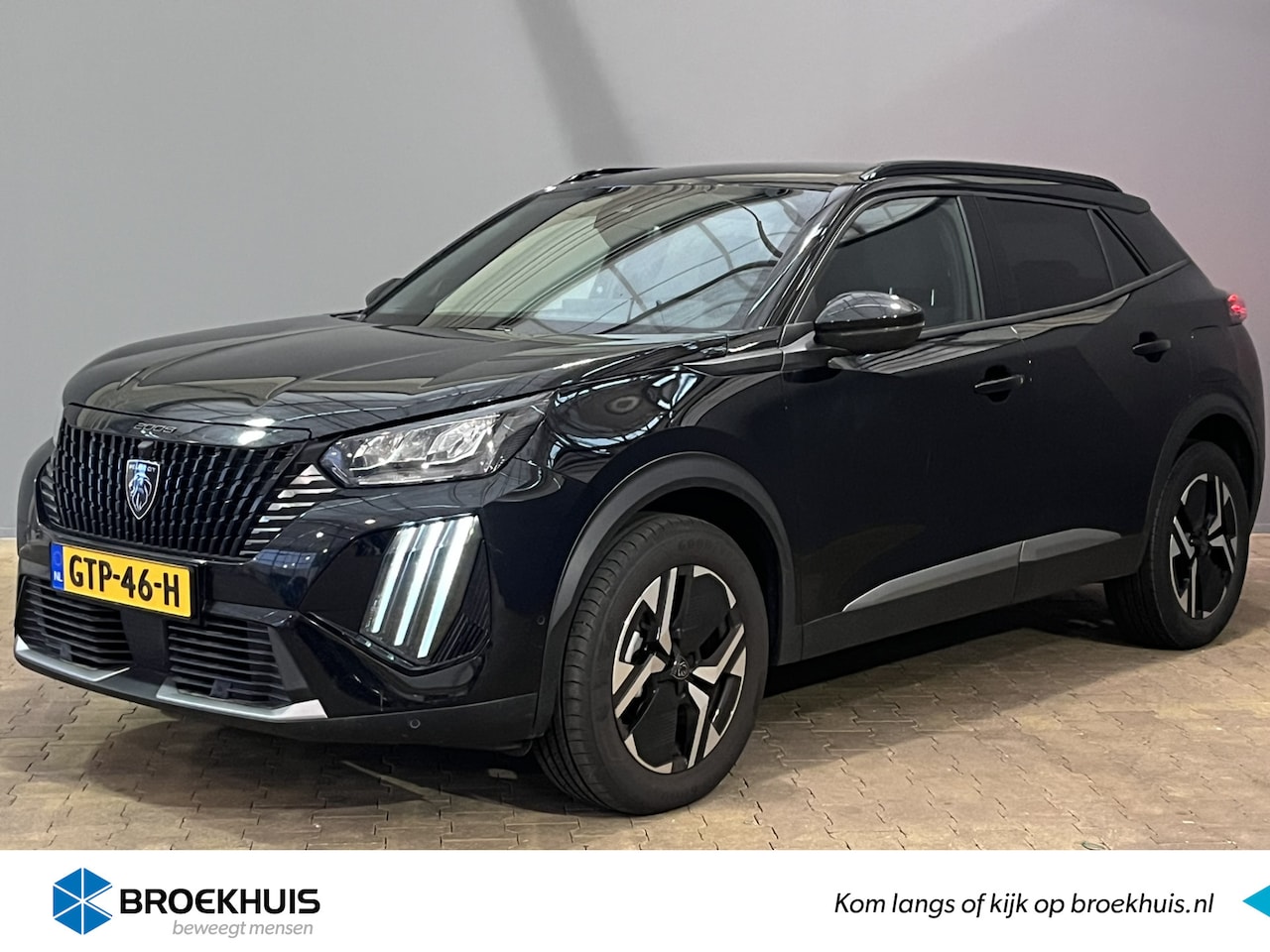 Peugeot 2008 - 1.2 130PK Allure Automaat | 17" Lichtmetaal | LED | Draadloze Carplay | Leder/Stof | Cruis - AutoWereld.nl