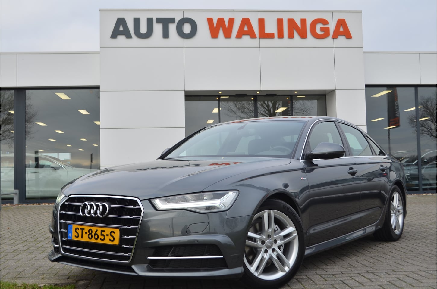 Audi A6 Limousine - 1.8 TFSI 3x S-Line NAP NL Auto! Marge Stoelverwarming | LED koplampen | Navi | Climate | N - AutoWereld.nl