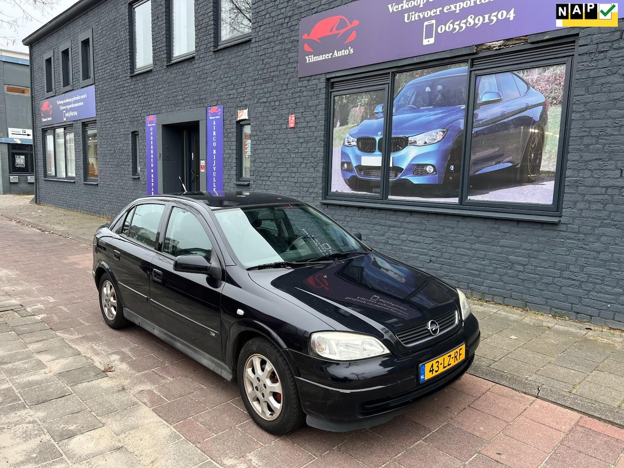 Opel Astra - 1.6 Njoy airco 5 deurs nap - AutoWereld.nl