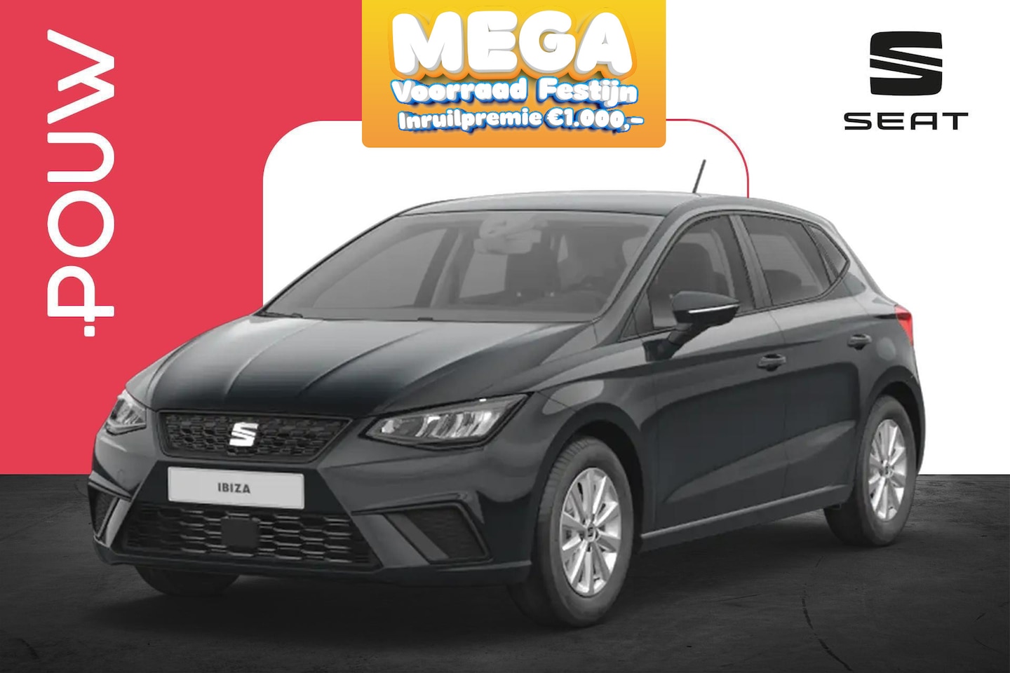 Seat Ibiza - 1.0 EcoTSI 95pk Style | LMV 15" | Cruise Control - AutoWereld.nl