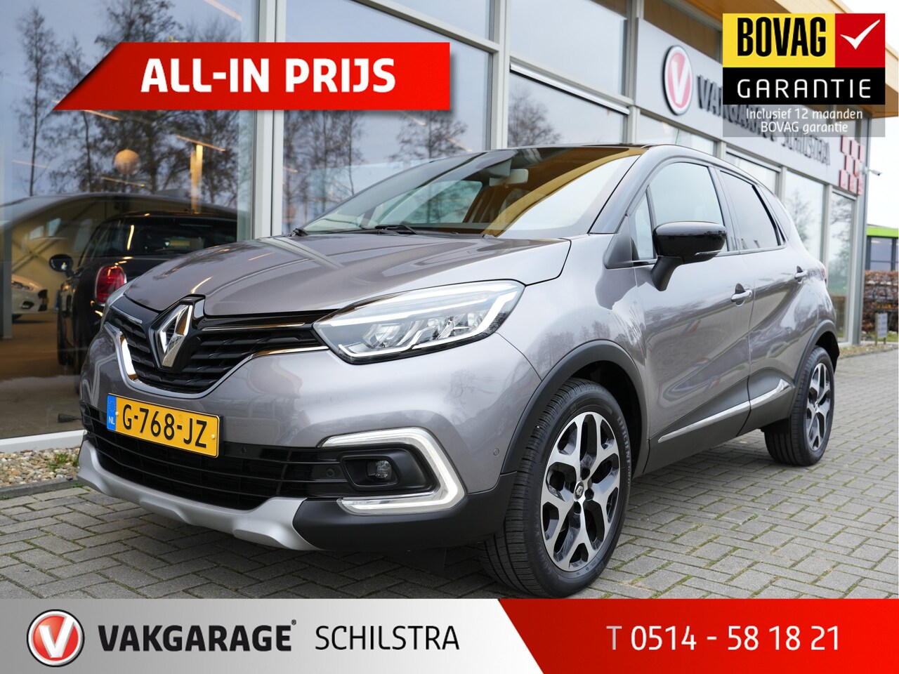 Renault Captur - 1.3 TCe Intens | Navi | Clima | Keyless - AutoWereld.nl