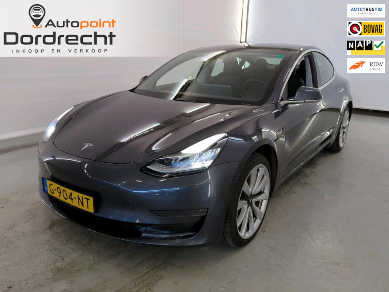 Tesla Model 3 - Long Range RWD Long Range AWD 75 kWh DUAL MOTOR TREKHAAK - AutoWereld.nl