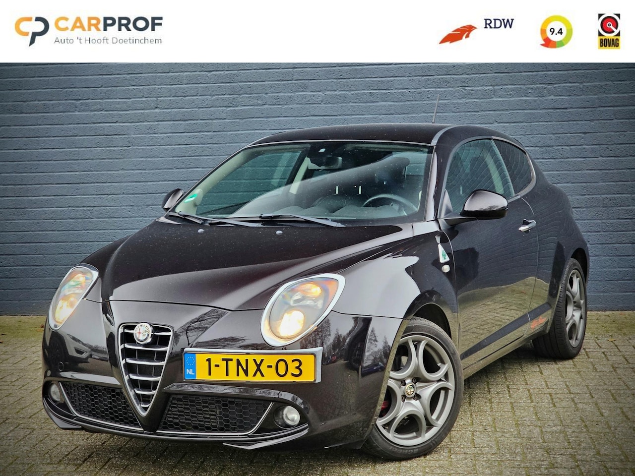 Alfa Romeo MiTo - 1.3 JTDm ECO Esclusivo / LEDER / NAVI / TREKHAAK / - AutoWereld.nl