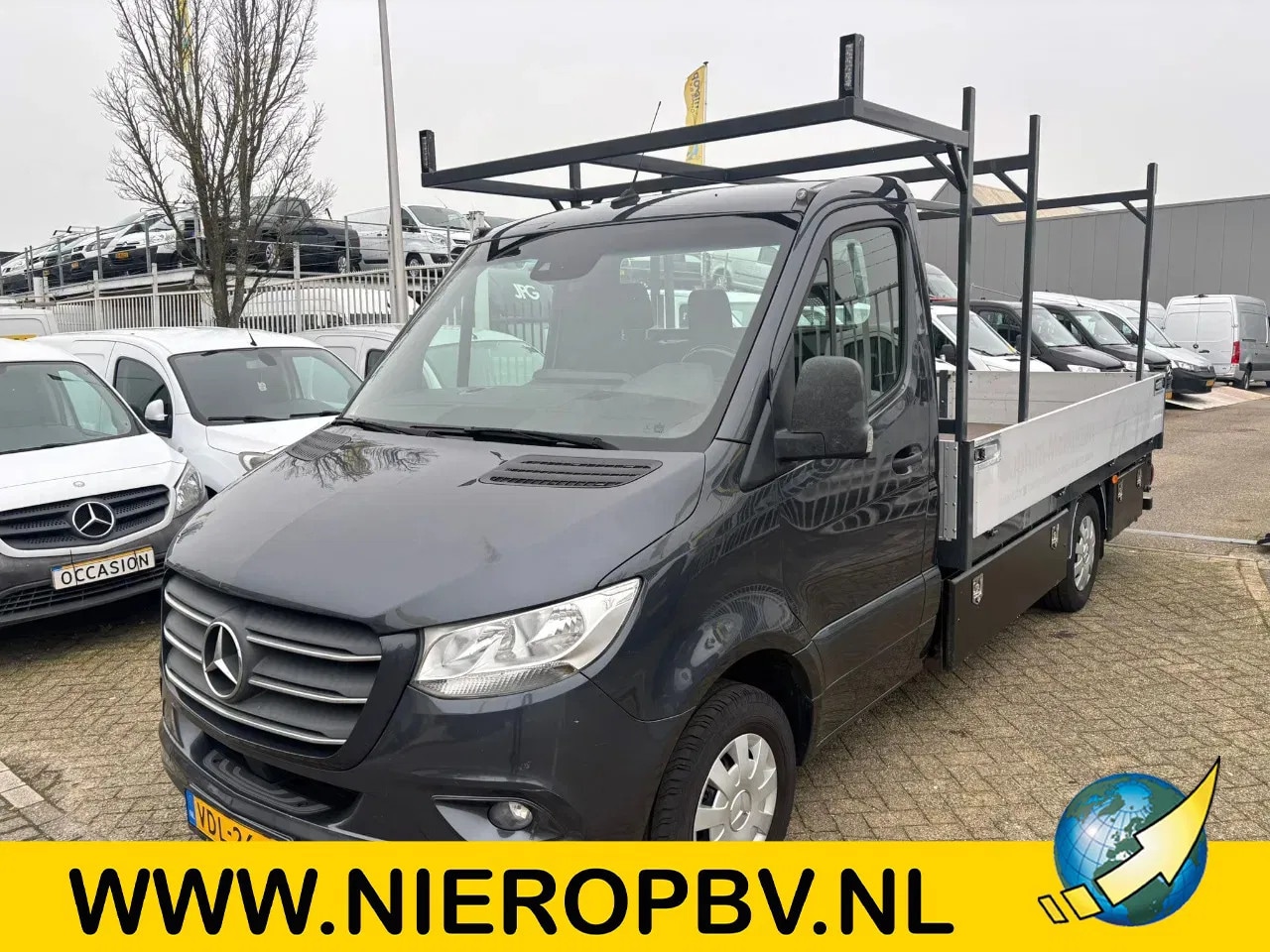 Mercedes-Benz Sprinter - 316cdi automaat airco navi openlaadbak - AutoWereld.nl