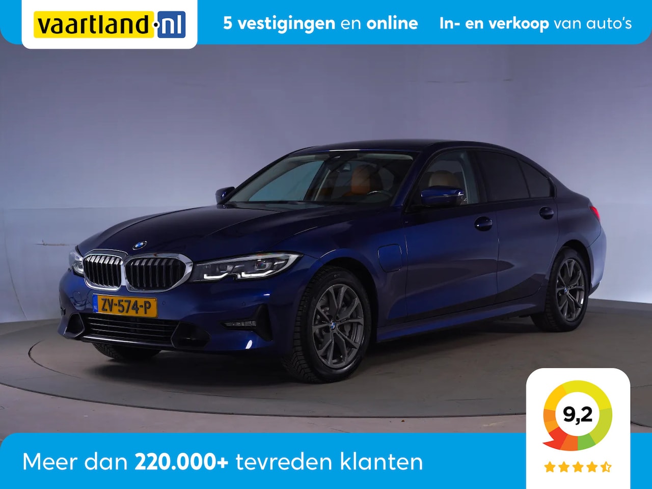 BMW 3-serie - 330e High Executive Aut. [ Navi.prof Leder Full LED ] - AutoWereld.nl