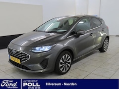 Ford Fiesta - 1.0 EcoBoost Titanium Navi DAB+ Clmat Cruise Parkeersensoren Privacy Glass Draadloos oplad