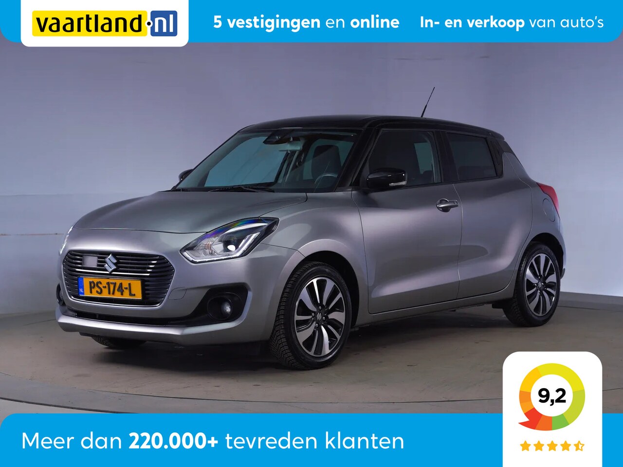 Suzuki Swift - 1,2 Style Smart Hybrid [Stoelverwarming, Carplay, Led] - AutoWereld.nl