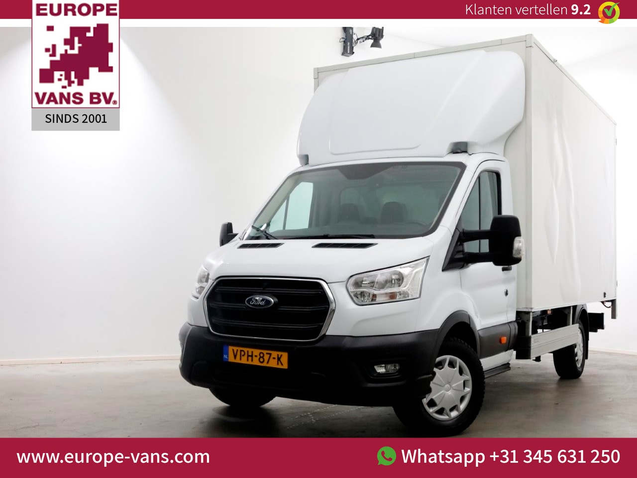 Ford Transit - 350 2.0 TDCI 130pk Trend Bakwagen met achterdeuren H231cm 03-2022 - AutoWereld.nl