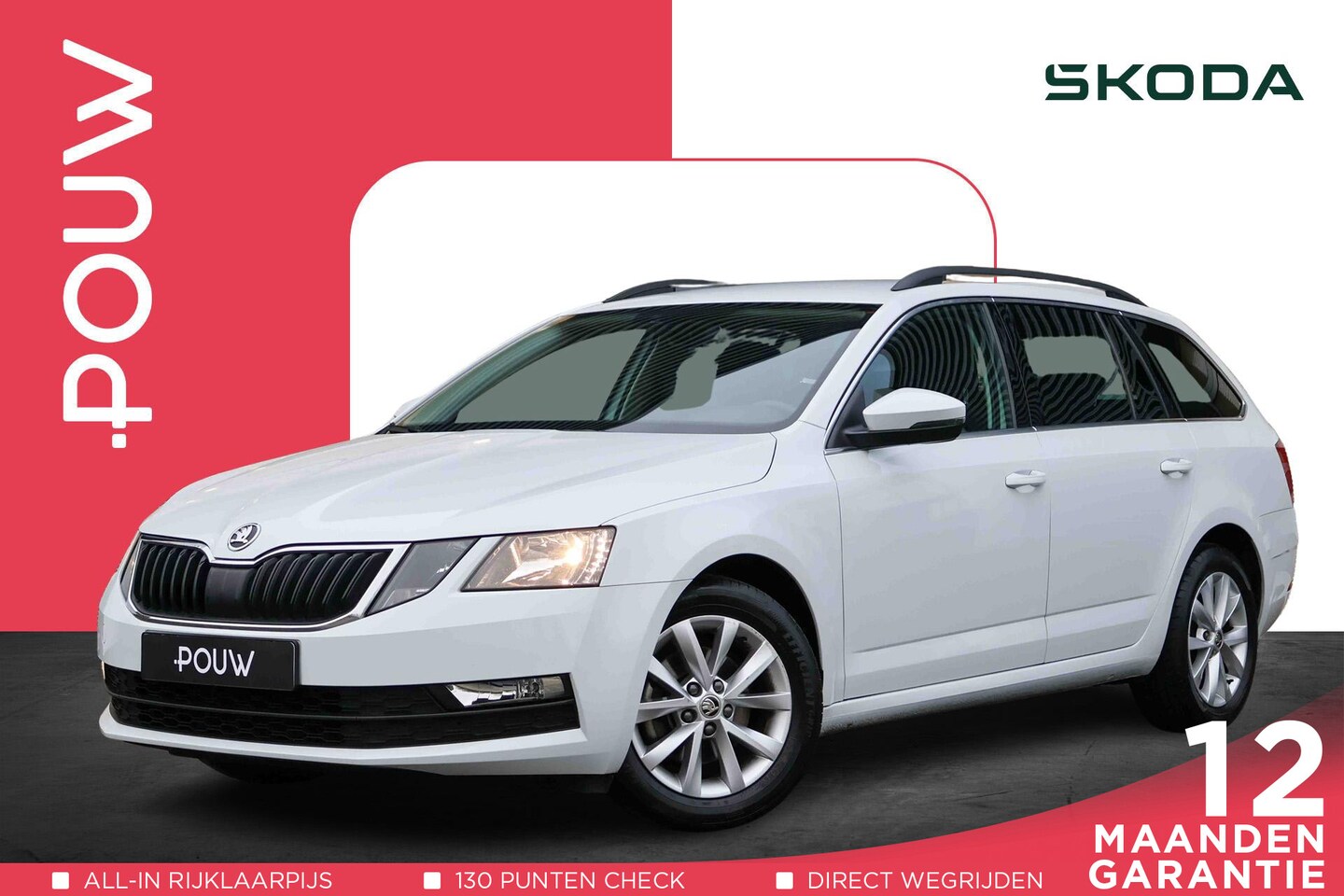 Skoda Octavia Combi - 1.0 TSI 115pk Business Edition | Navigatie | Airco Automatisch | Voorstoelen Verwarmbaar | - AutoWereld.nl