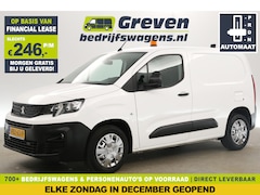 Peugeot Partner - 1.5 BlueHDI L1H1 130PK Automaat Airco Cruise Carplay PDC Zwaailamp Elektrpakket