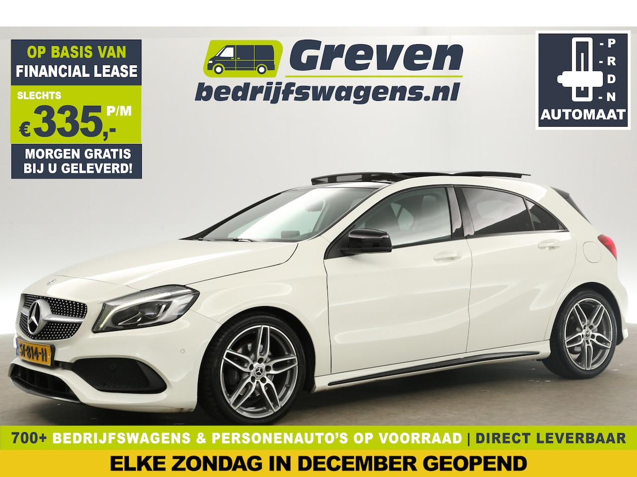 Mercedes-Benz A-klasse - 180 AMG Automaat Pano Airco Camera Cruise Carplay PDC Navi Sfeerverl. LED 18"LMV - AutoWereld.nl