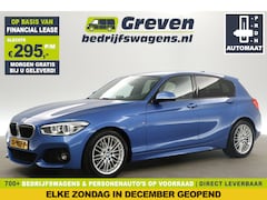 BMW 1-serie - 118i Edition M Sport 136PK Automaat Clima Cruise PDC LED Navi Leder 17"LMV