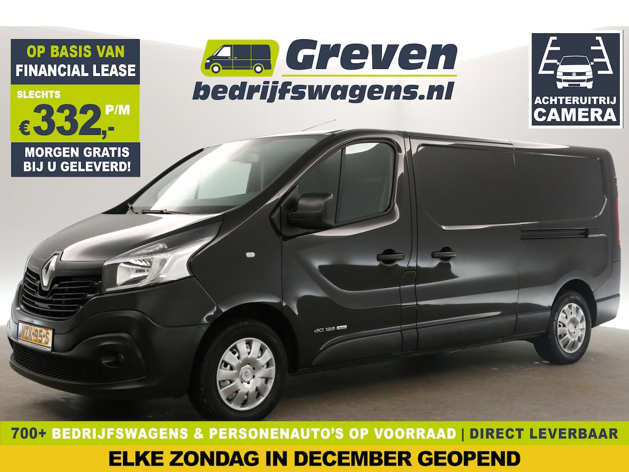 Renault Trafic - 1.6 dCi L2H1 | Marge | Airco Cruise Camera 3 Persoons 2xSchuifdeur PDC Bluetooth Stoelverw - AutoWereld.nl