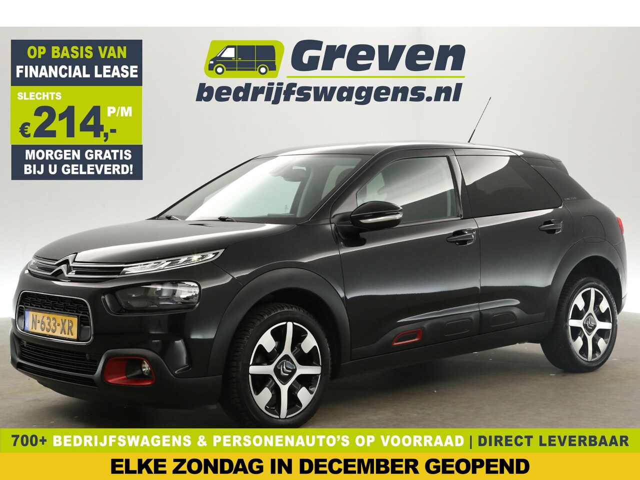 Citroën C4 Cactus - 1.2 PureTech Clima Cruise Carplay PDC Navigatie LED 17"LMV - AutoWereld.nl