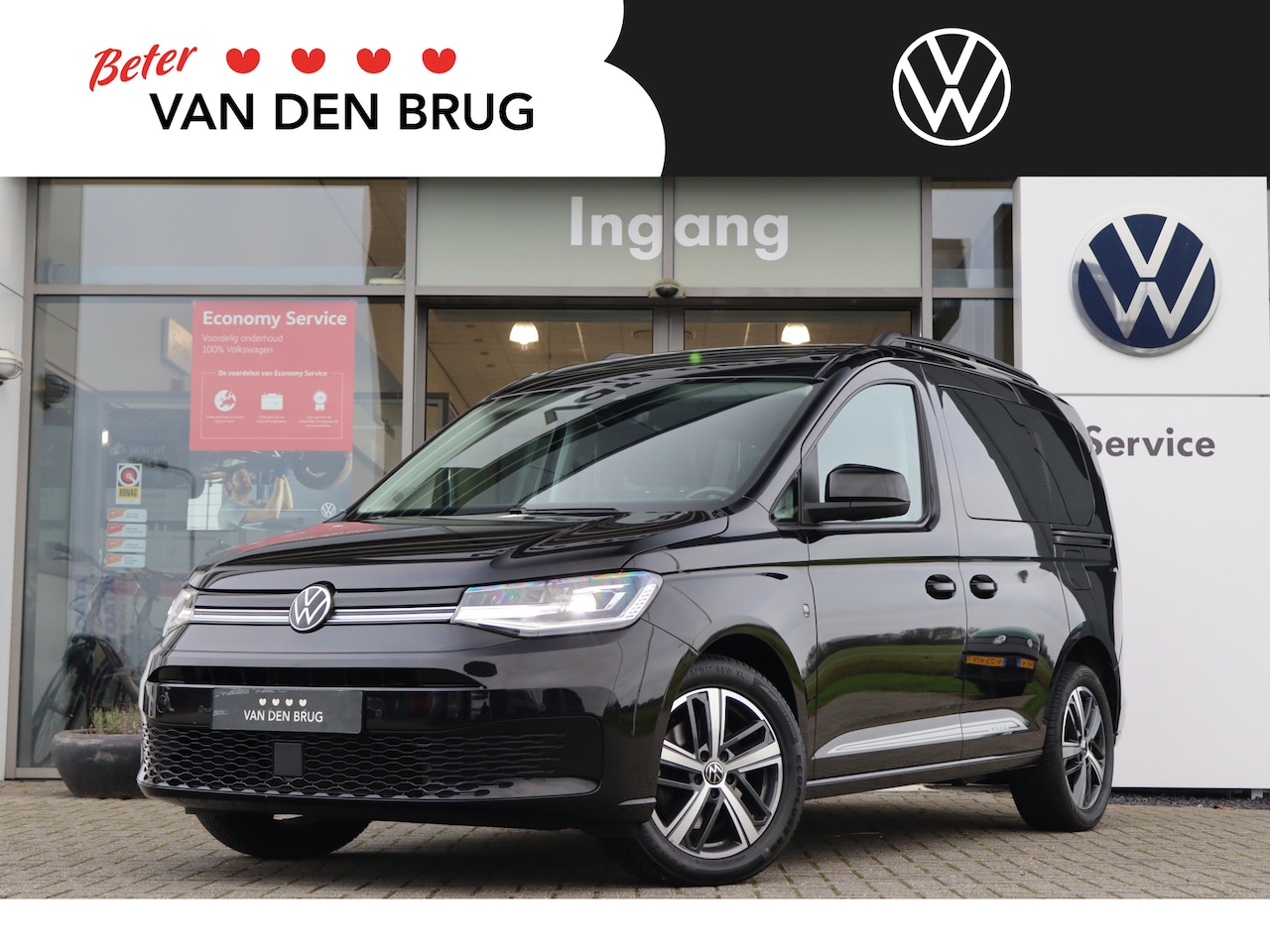 Volkswagen Caddy - 2.0 TDI 122 pk Move 5p | Panoramadak | Camera | Adaptive Cruise | LED | Climatronic | Stoe - AutoWereld.nl