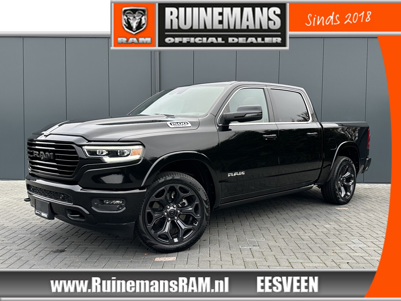 Dodge Ram 1500 - 5.7 V8 HEMI 400 PK / LONGHORN / HEADUP / RIJKLAAR INCL LPG-G3 / 360 CAMERA / LUCHTVERING / - AutoWereld.nl