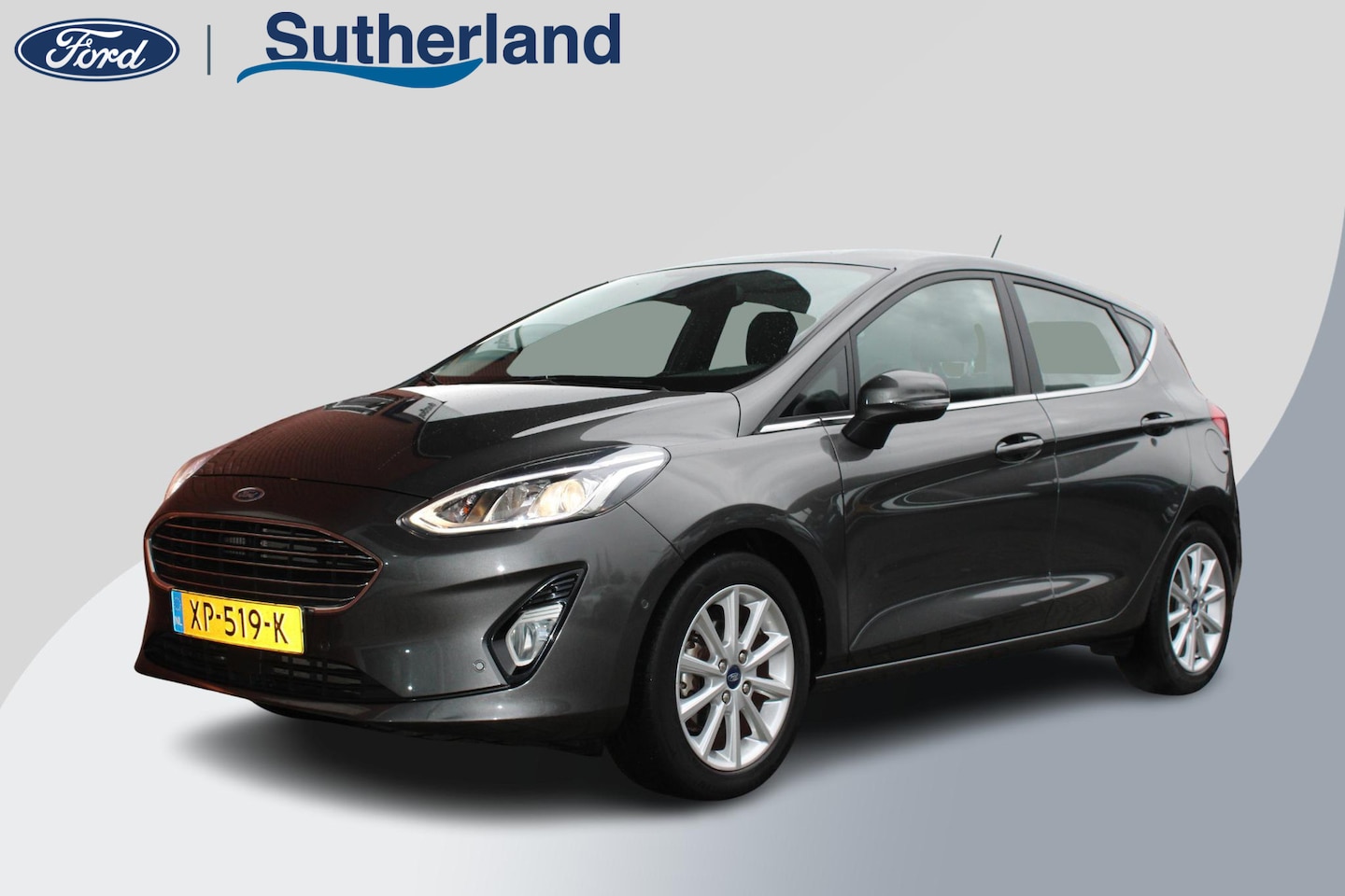 Ford Fiesta - 1.0 EcoBoost 100 PK Titanium | Trekhaak | Voorruitverwarming | Adaptieve Cruise Control | - AutoWereld.nl