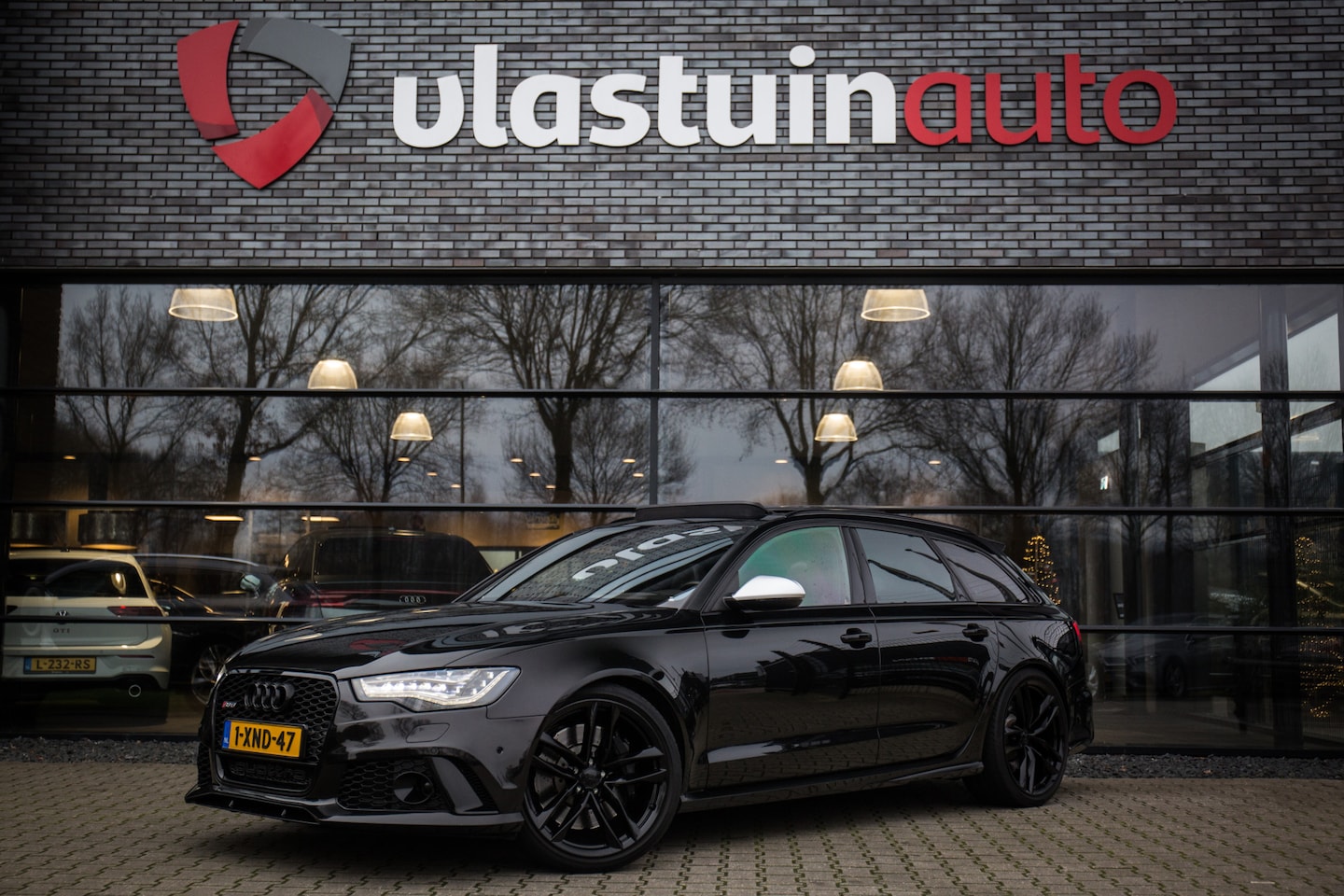 Audi RS6 - Avant 4.0 TFSI RS 6 quattro Pro Line Plus , Panther black, Pano dak, B&O, Nachtzicht, HUD, - AutoWereld.nl