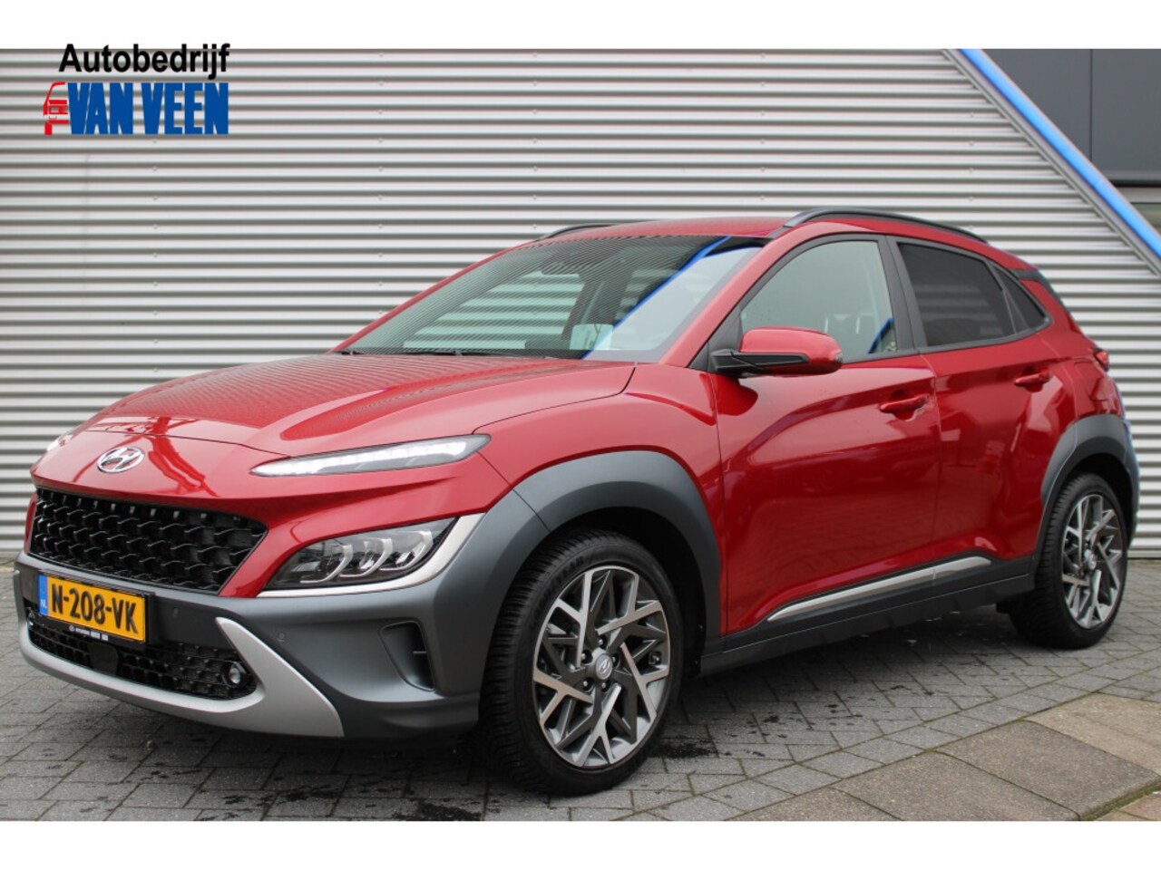 Hyundai Kona - 1.6 GDI HEV Premium Automaat! Org. NL | Leer | Full Led | 18 Inc - AutoWereld.nl