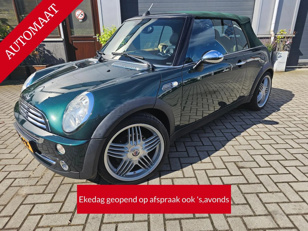 MINI Cabrio - 1.6 Cooper Sidewalk Mini 1.6 Cooper Sidewalk - AutoWereld.nl