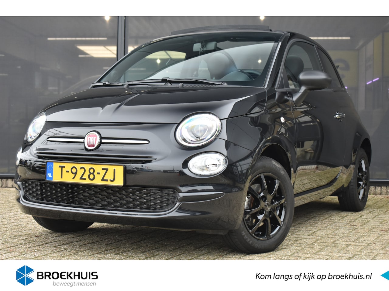 Fiat 500 - Cabrio 1.0 Hybrid | Navigatie by App | Nieuwstaat! | Cruise Control | Airco | Apple Carpla - AutoWereld.nl