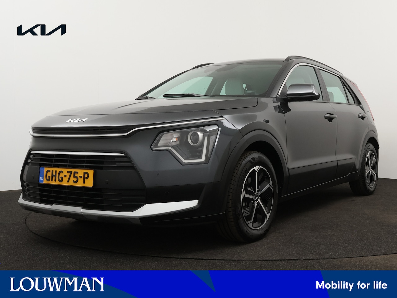 Kia Niro - 1.6 GDi Hybrid DynamicLine Limited | Lederen bekleding | Navigatiesysteem |  Achteruitrijc - AutoWereld.nl