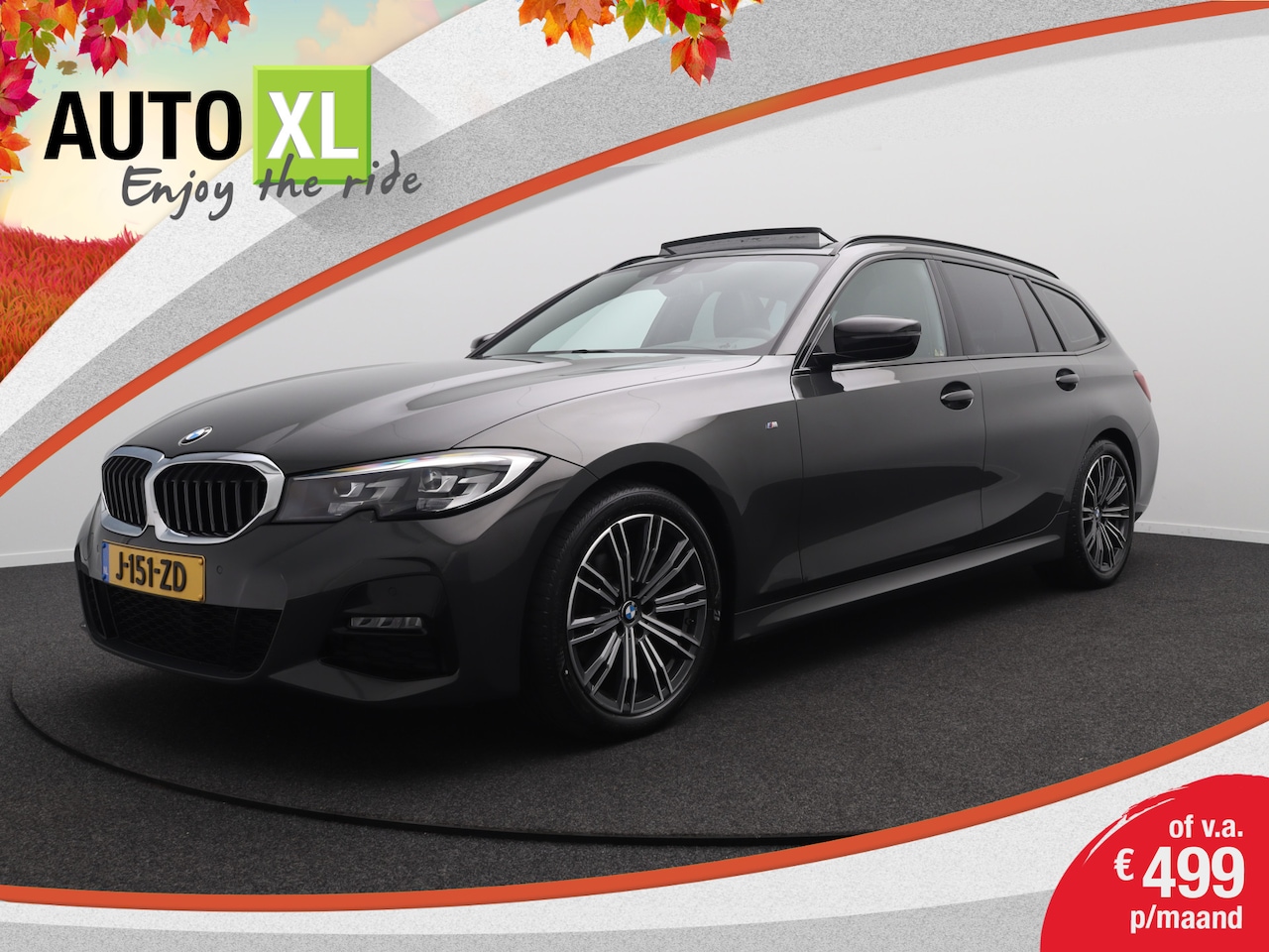 BMW 3-serie Touring - High Exe. M-Sport Pano-dak Sportstoelen LMV 18' - AutoWereld.nl