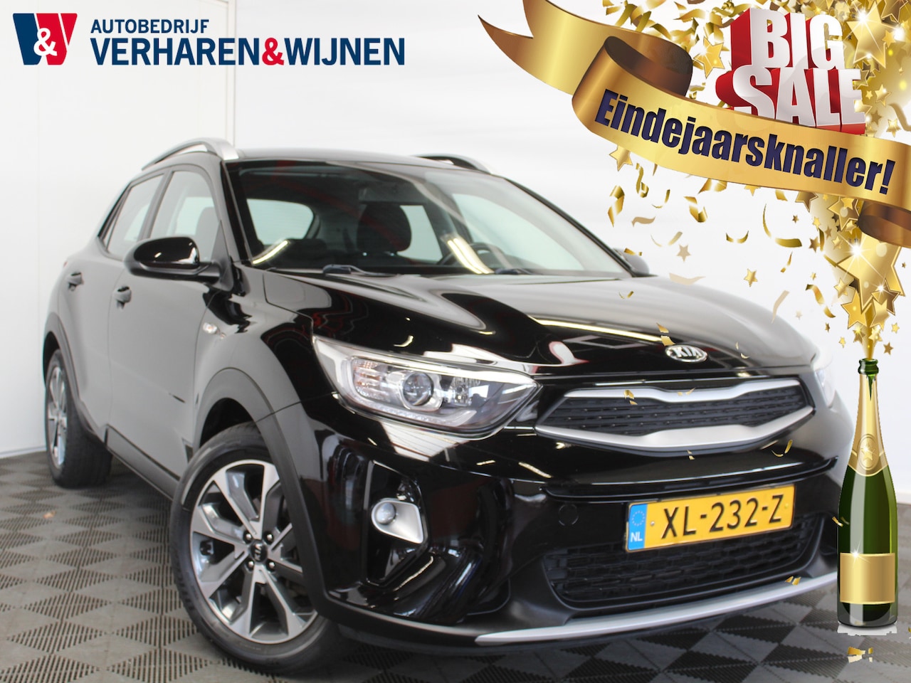 Kia Stonic - 1.0 T-GDi DynamicLine | AIRCO | CARPLAY | LMV | CRUISE | NAVIGATIE | PDC | CAMERA - AutoWereld.nl