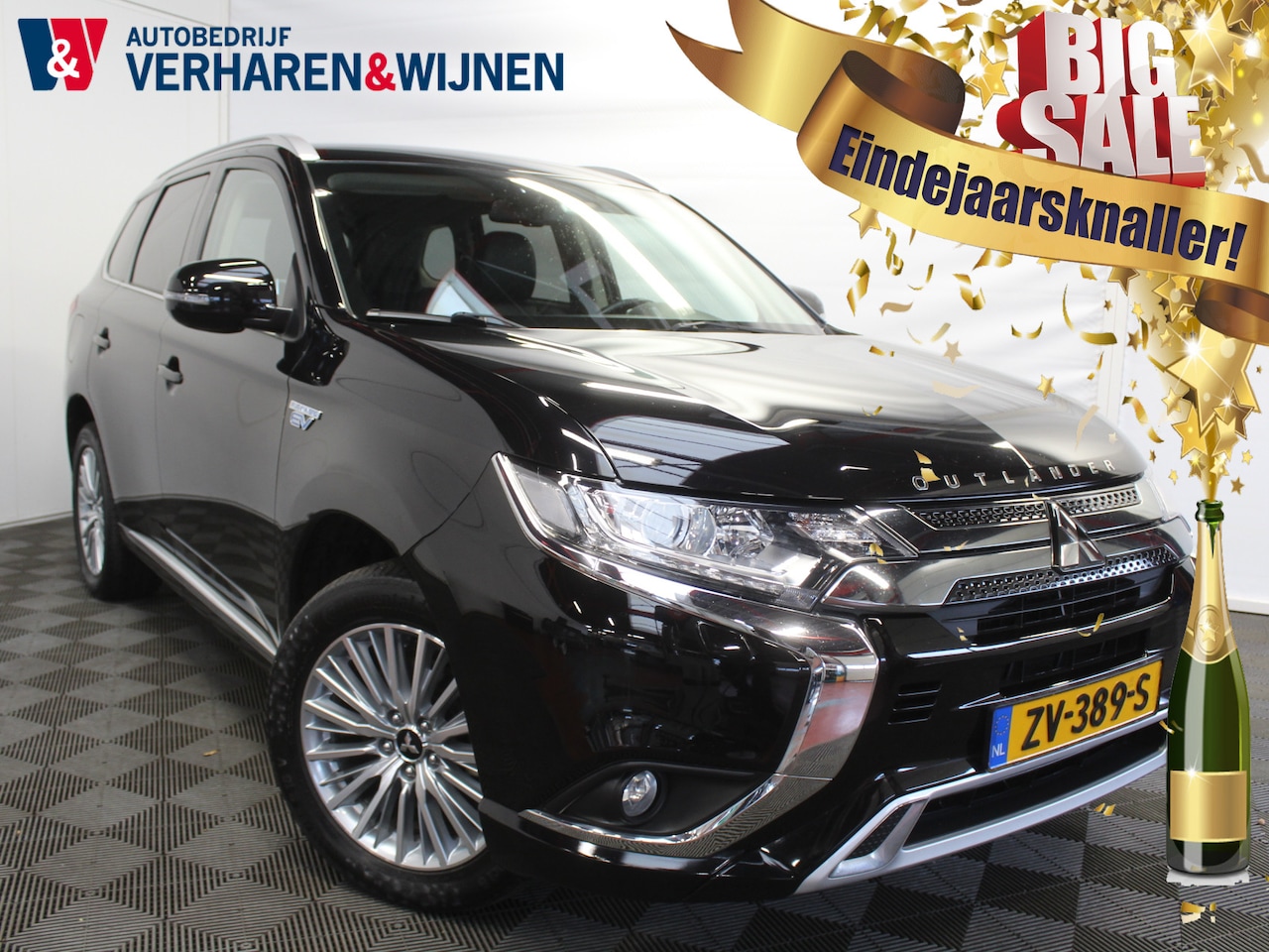 Mitsubishi Outlander - 2.4 PHEV Pure+ | CAMERA | CARPLAY | LEDER | LED | DAB+ | CRUISE | CLIMAT - AutoWereld.nl