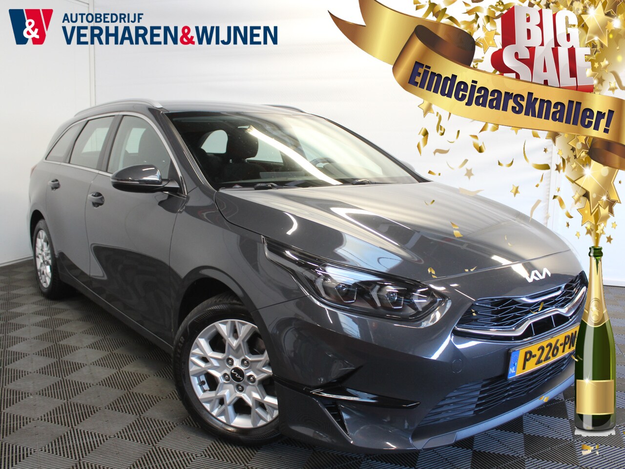 Kia Cee'd Sportswagon - Ceed 1.0 T-GDi DynamicLine CAMERA | CLIMATE | APPLECP | DAB | ADAPCRUISE | LED - AutoWereld.nl