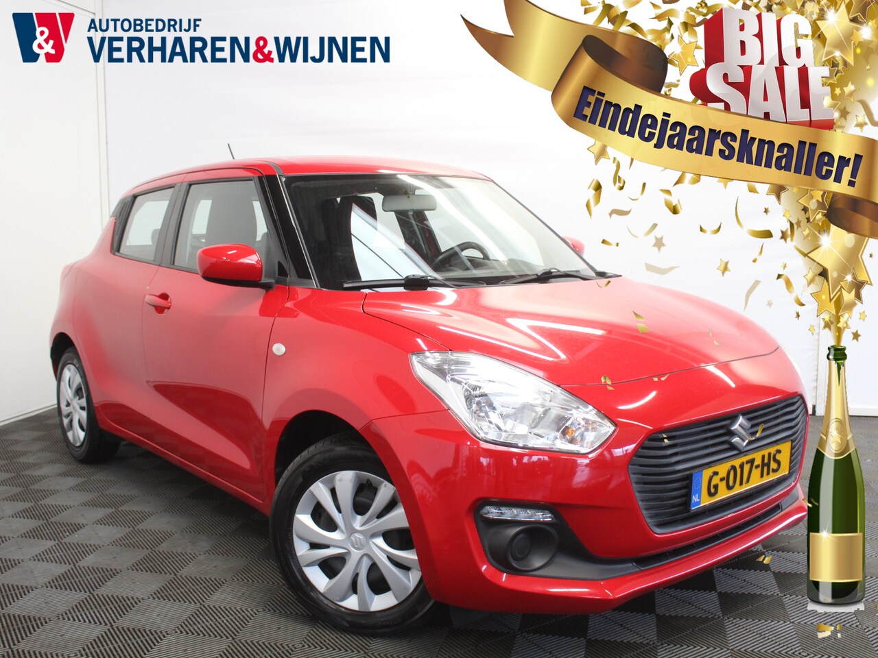 Suzuki Swift - 1.2 Comfort AIRCO | LED | CV | STB | BLUETOOTH - AutoWereld.nl