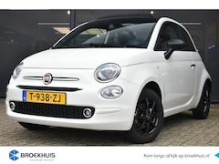 Fiat 500 - Cabrio 1.0 Hybrid | Navigatie by App | Parkeersensoren | Cruise Control | Airco | Apple Ca