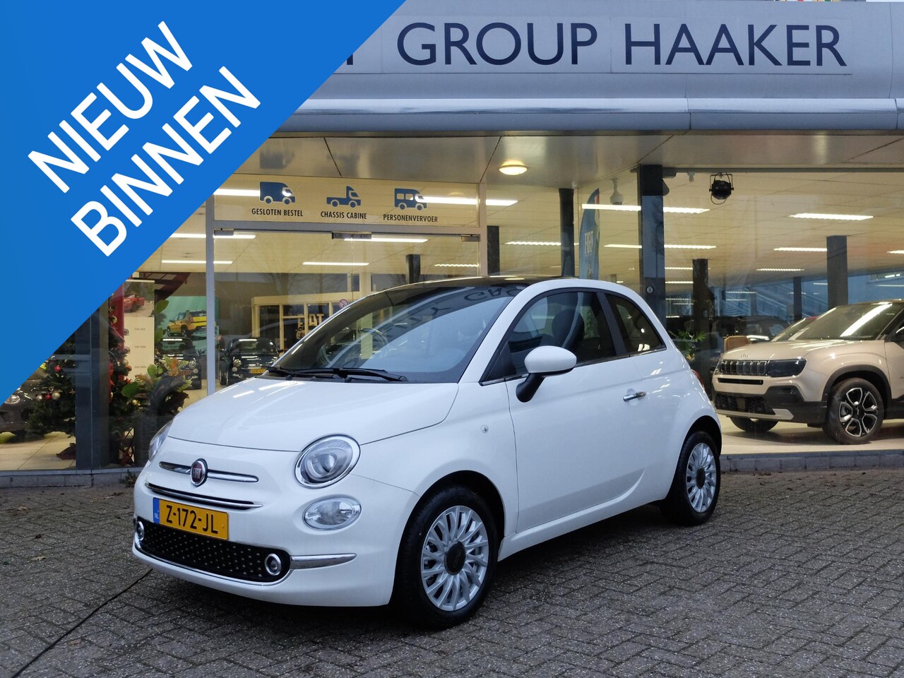 Fiat 500 - 1.0 Hybrid Dolcevita Climate Control Carplay 7inch TFT In Kleur Direct leverbaar - AutoWereld.nl