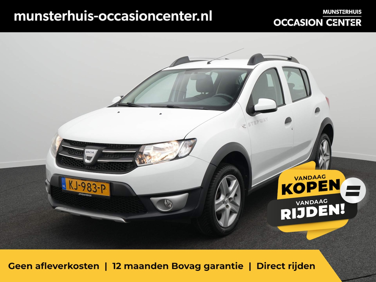 Dacia Sandero Stepway - 0.9 TCe Easy-R Lauréate - Allseason banden - Navigatie - Airco - AutoWereld.nl