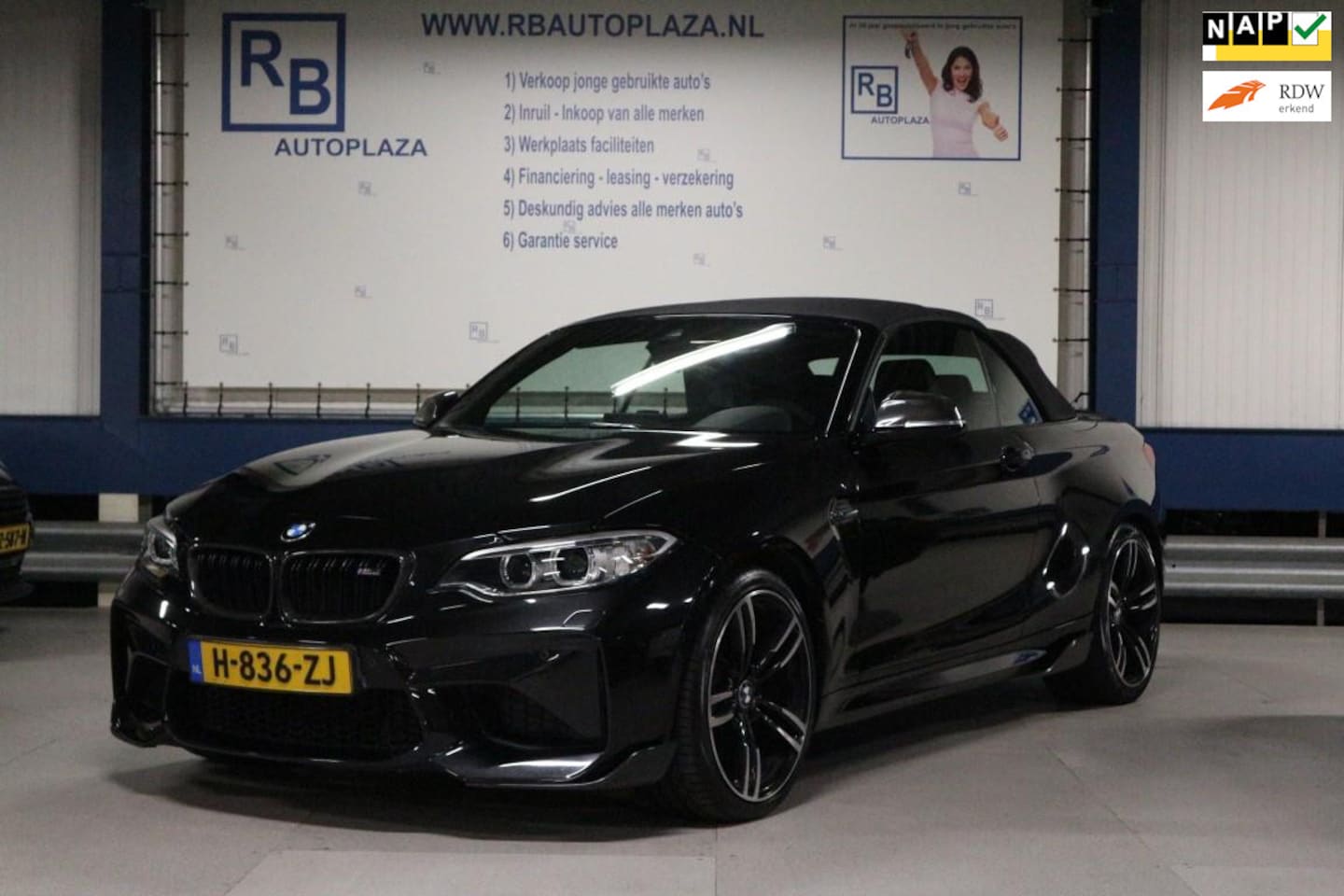 BMW 2-serie Cabrio - M240i xDrive M2 / BLACK ON BLACK ! ! ! - AutoWereld.nl