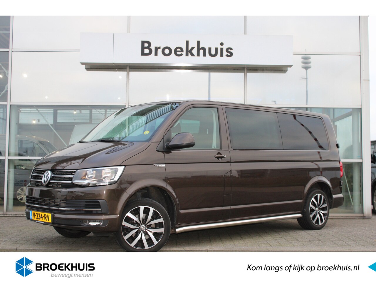 Volkswagen Transporter - | DC Highline | 150 PK | DSG | Navi | Cruise | PDC | 18'' Springfield | Climatronic - AutoWereld.nl