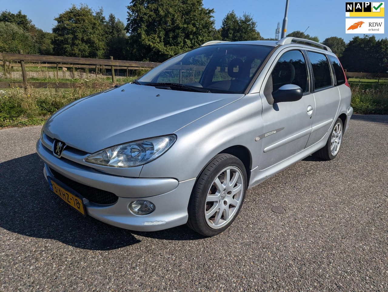 Peugeot 206 SW - 1.6-16V Quiksilver Airco Benzine Radio/CD - AutoWereld.nl