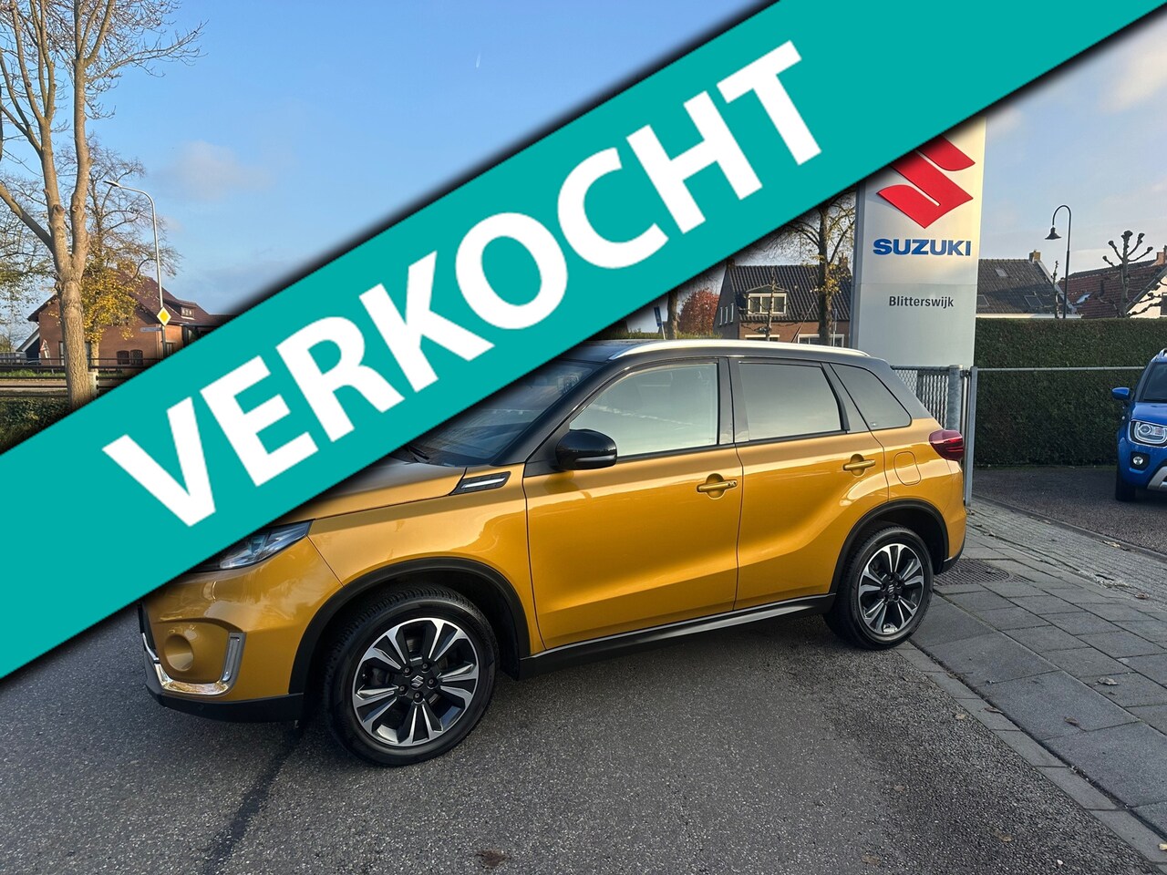 Suzuki Vitara - 1.4 Boosterjet Stijl 140 PK // Trekhaak // Goed onderhouden Vitara // All-season // Panora - AutoWereld.nl