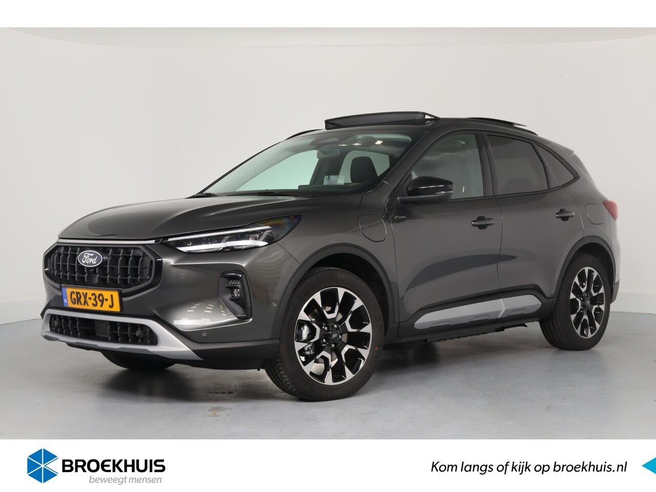 Ford Kuga - 2.5 PHEV Active X | Direct leverbaar! | 19'' Lichtmetalen Velgen | Panorama Dak | Winter P - AutoWereld.nl