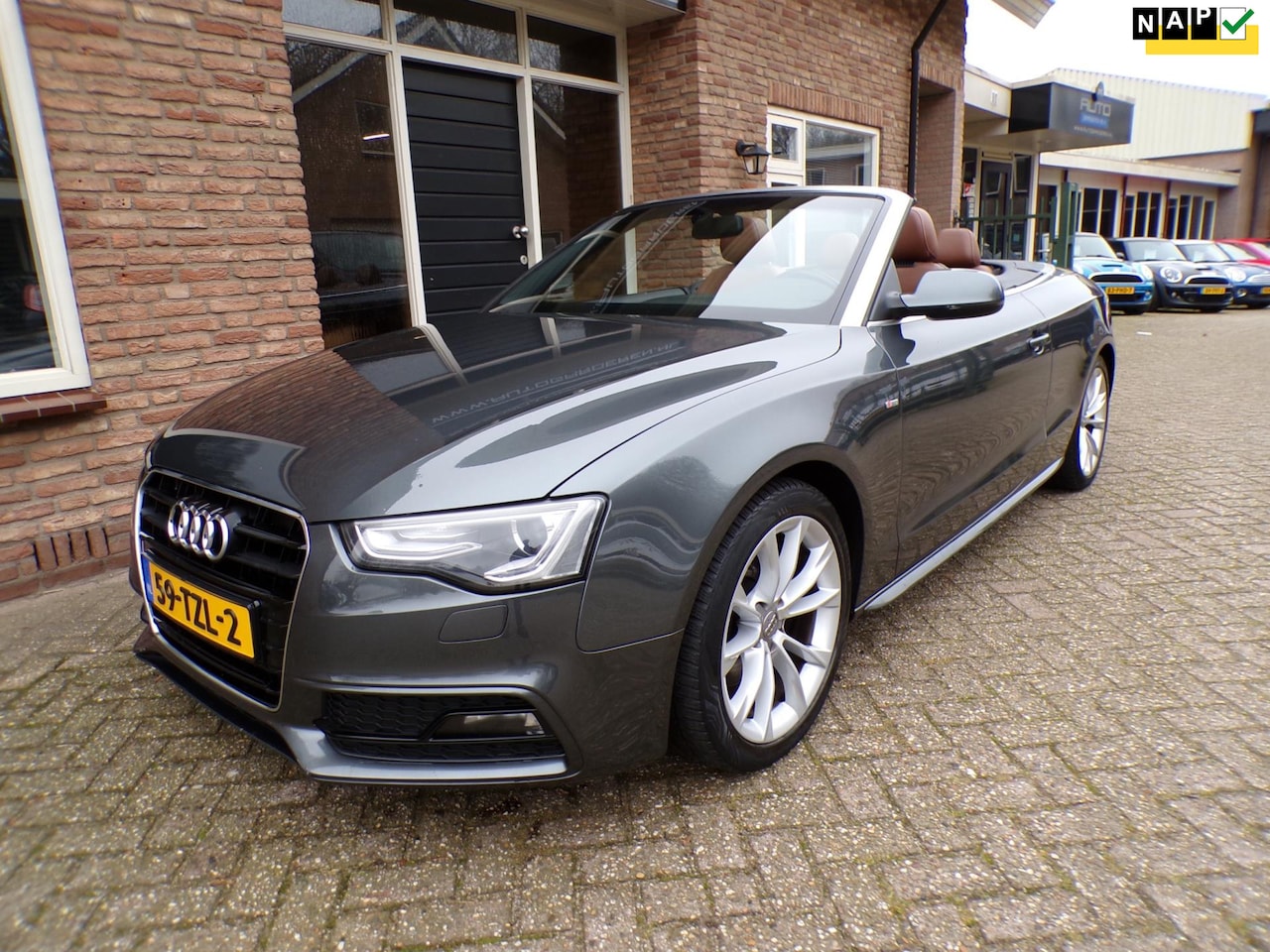 Audi A5 Cabriolet - 1.8 TFSI Pro Line S Automaat / Leder / Navi - AutoWereld.nl