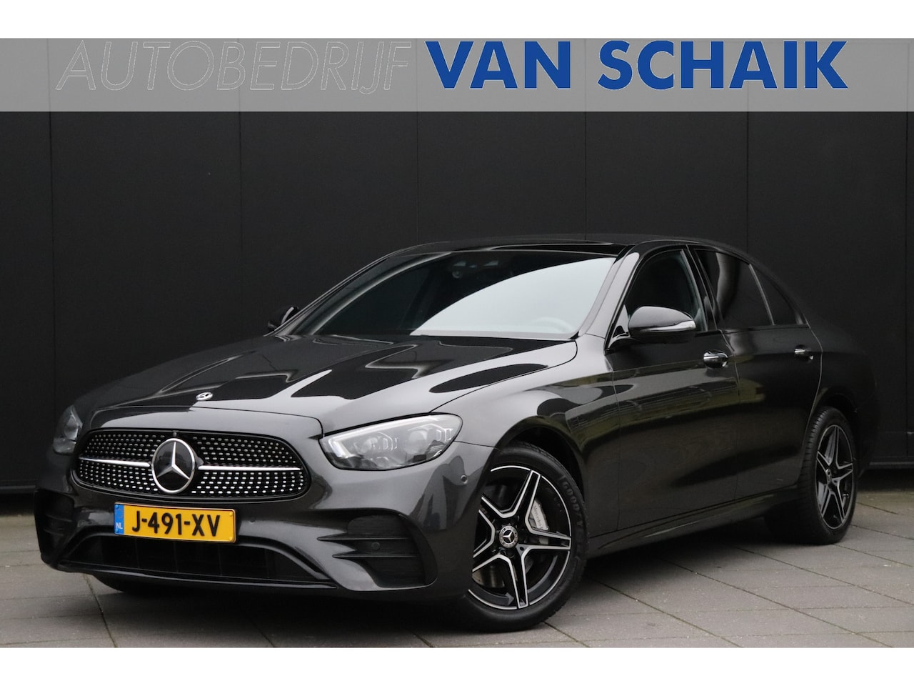 Mercedes-Benz E-klasse - 300 e Business Solution AMG | LEDER | PANO | BURMESTER | STOELVERW. | 360° CAMERA | VIRTUA - AutoWereld.nl