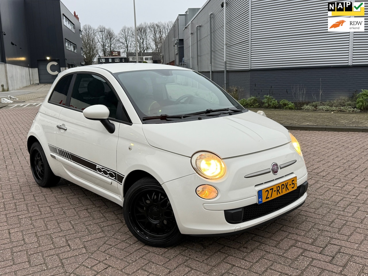 Fiat 500 - 0.9 TwinAir AIRCO Volledig onderhouden Half Leer - AutoWereld.nl