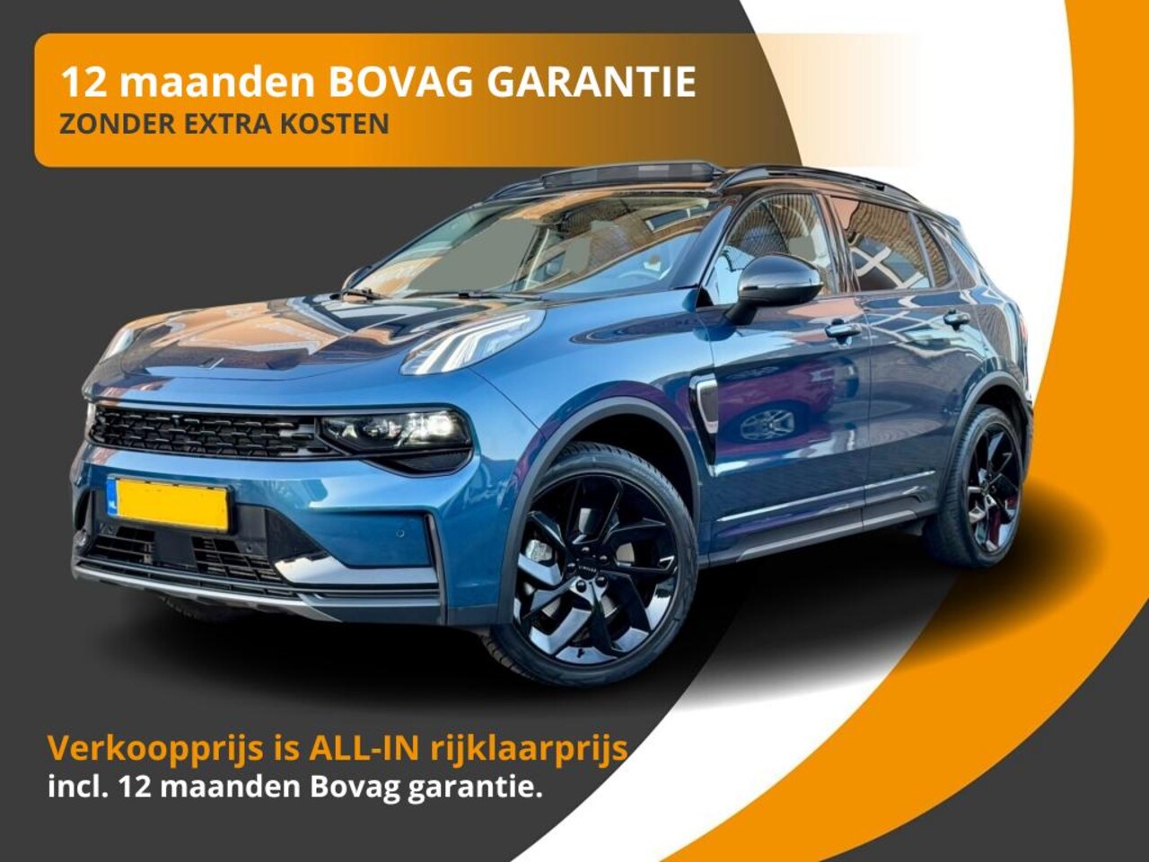 Lynk & Co 01 - 1.5 PHEV 261PK BLACK-EDITION '23/TREKHK/LMV/360CAMERA/24.000 KM! - AutoWereld.nl