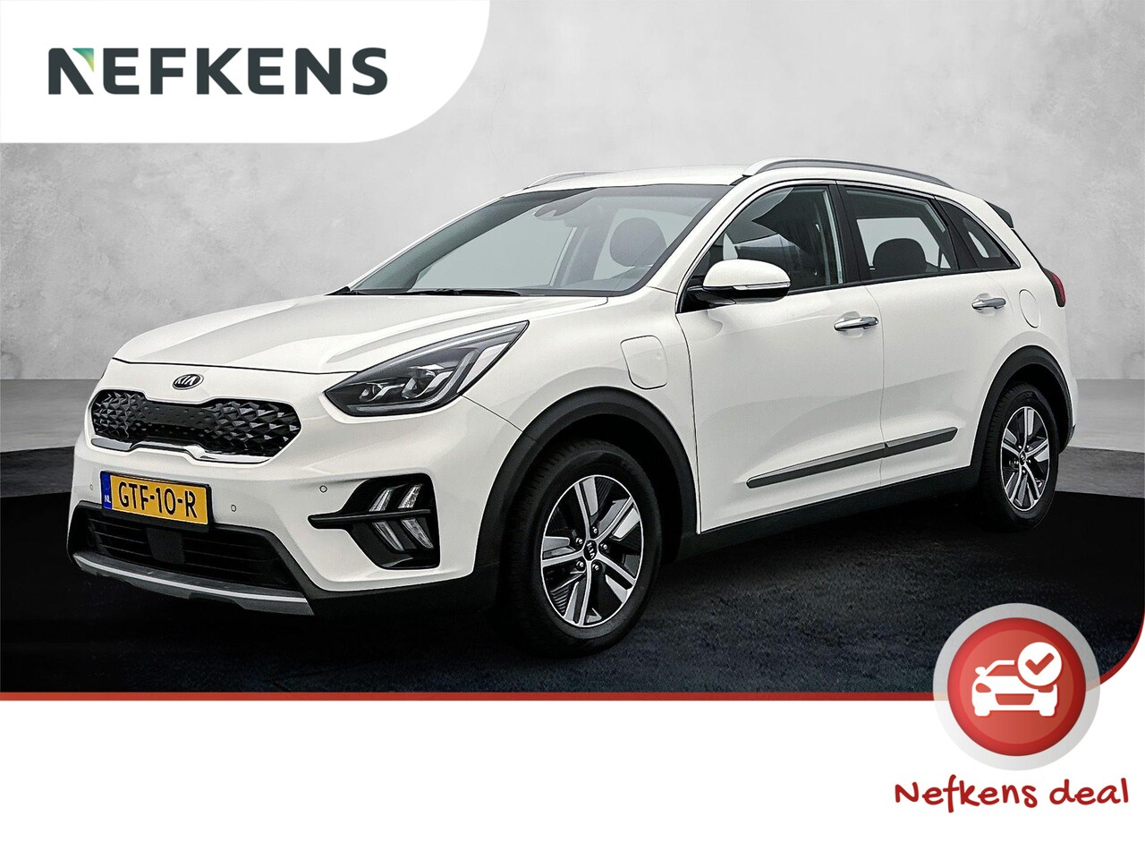 Kia Niro - SUV DynamicLine 141 pk Automaat | Navigatie | Achteruitrijcamera | Verwarmde Voorstoelen e - AutoWereld.nl